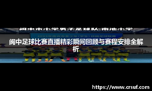 阆中足球比赛直播精彩瞬间回顾与赛程安排全解析