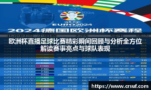欧洲杯直播足球比赛精彩瞬间回顾与分析全方位解读赛事亮点与球队表现
