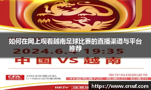 如何在网上观看越南足球比赛的直播渠道与平台推荐